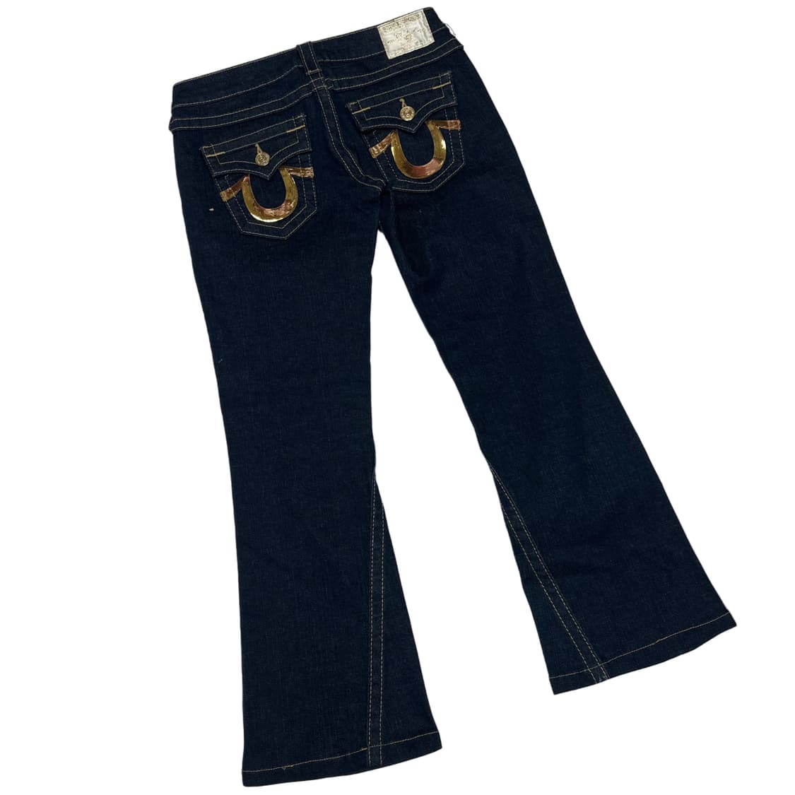 트루릴리전 글리터 스티치 부츠컷진청데님진 27 상품이미지2