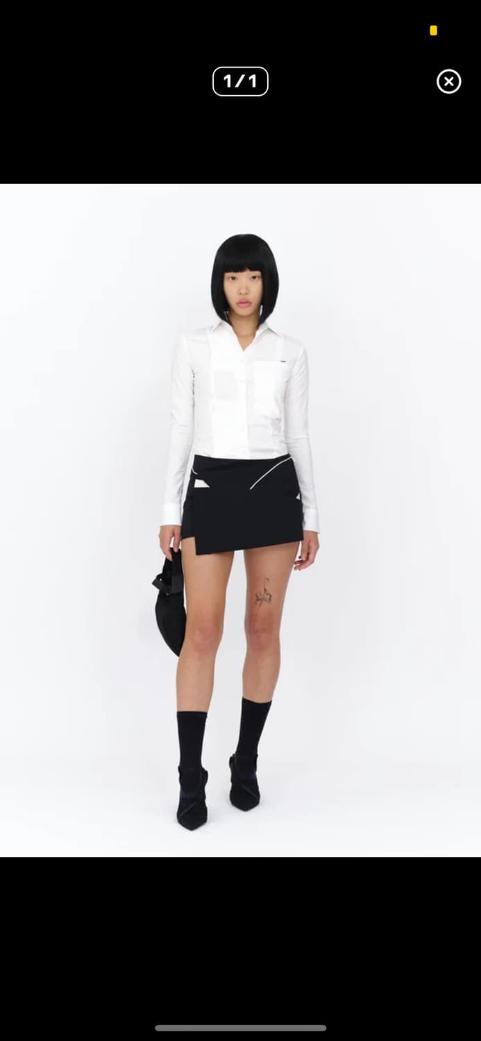 혜인서 미니 랩 스커트 hyeinseo cinched wrap skirt 상품이미지1