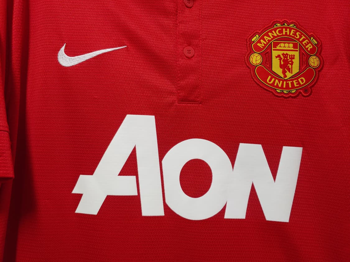 M 13-14 맨유 홈 반팔 반페르시 챔스 상품이미지3