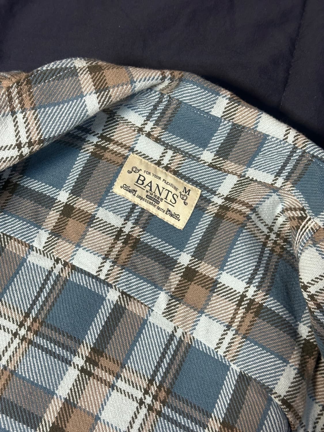 반츠 플란넬 셔츠 M 사이즈 상품이미지4