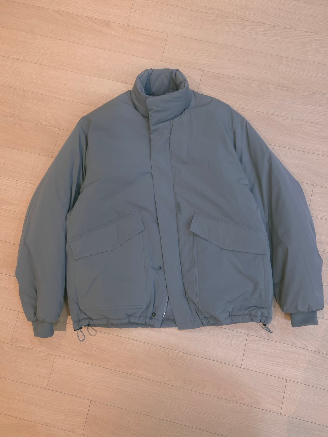 파르티멘토 3M 신슐레이트 푸퍼 패딩 자켓 그레이쉬 블루 상품이미지2