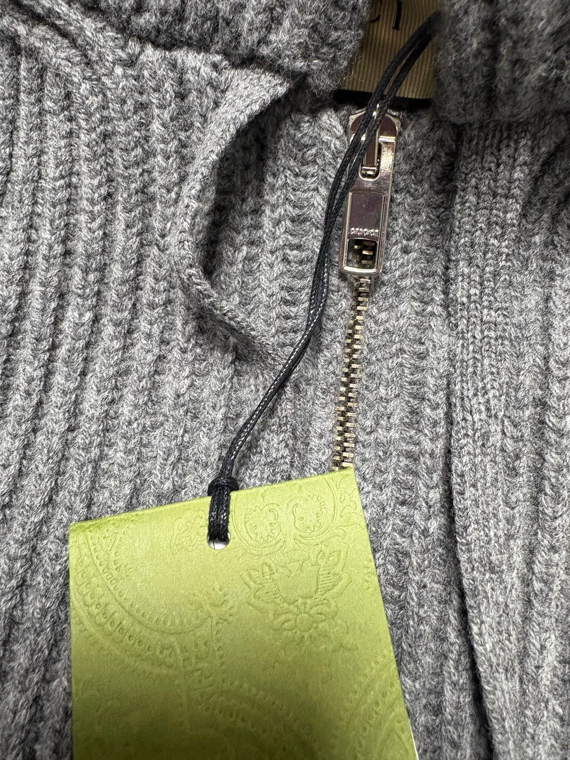 구찌 니트 후드집업 새상품 백화점판 상품이미지4