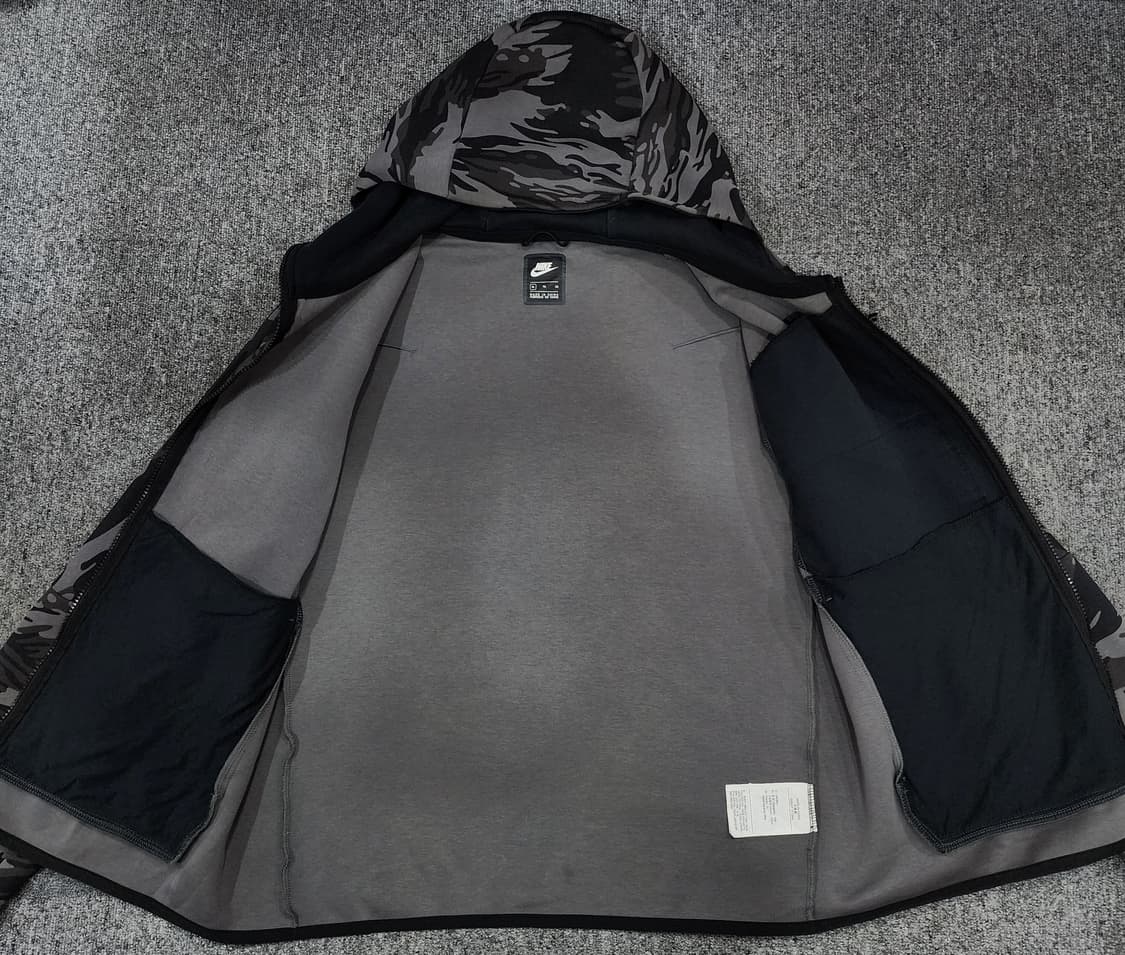 나이키 테크 플리스 카모 후드 집업 XL 상품이미지3