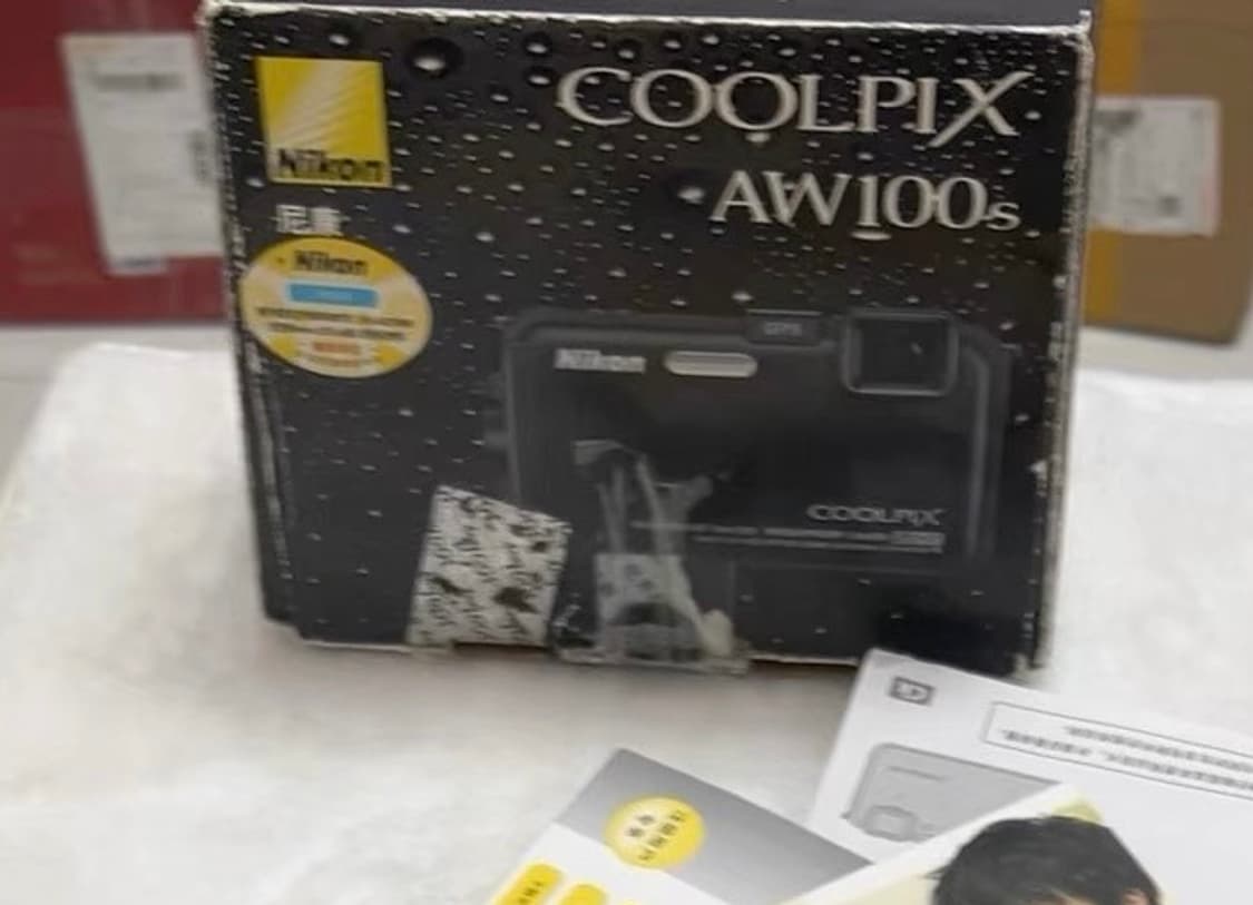 니콘 쿨픽스 aw100 블랙 빈티지 디카 상품이미지7