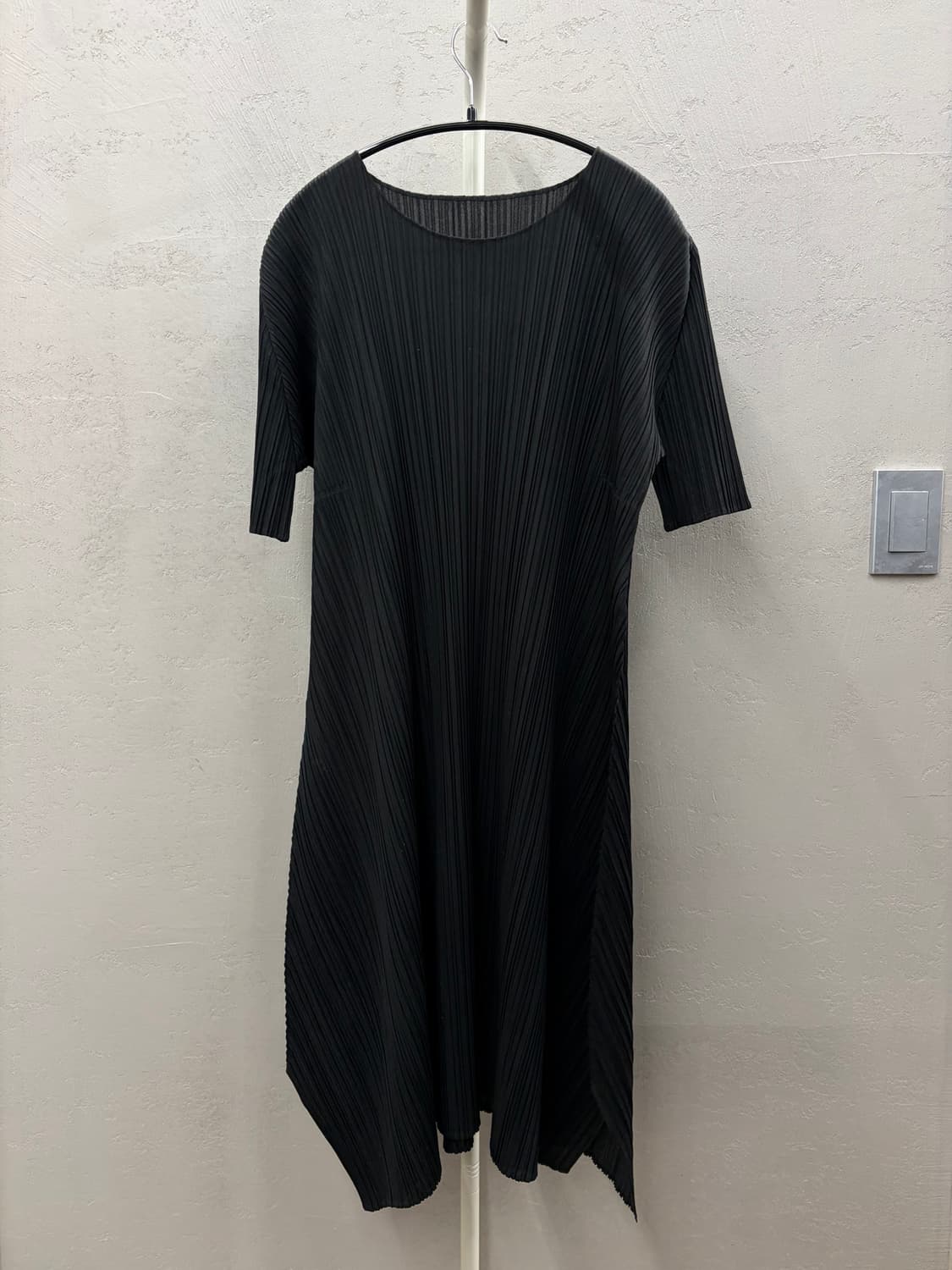 플리츠플리즈 블랙 플리츠 원피스 004 사이즈 상품이미지2