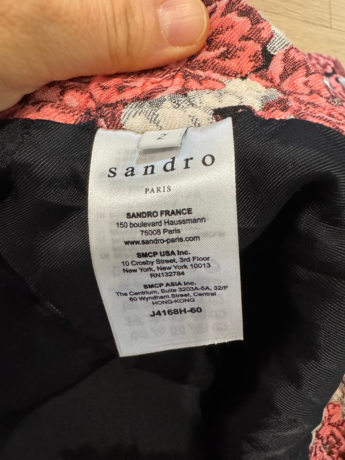 산드로 다니엘라 자카드 스커트 상품이미지8