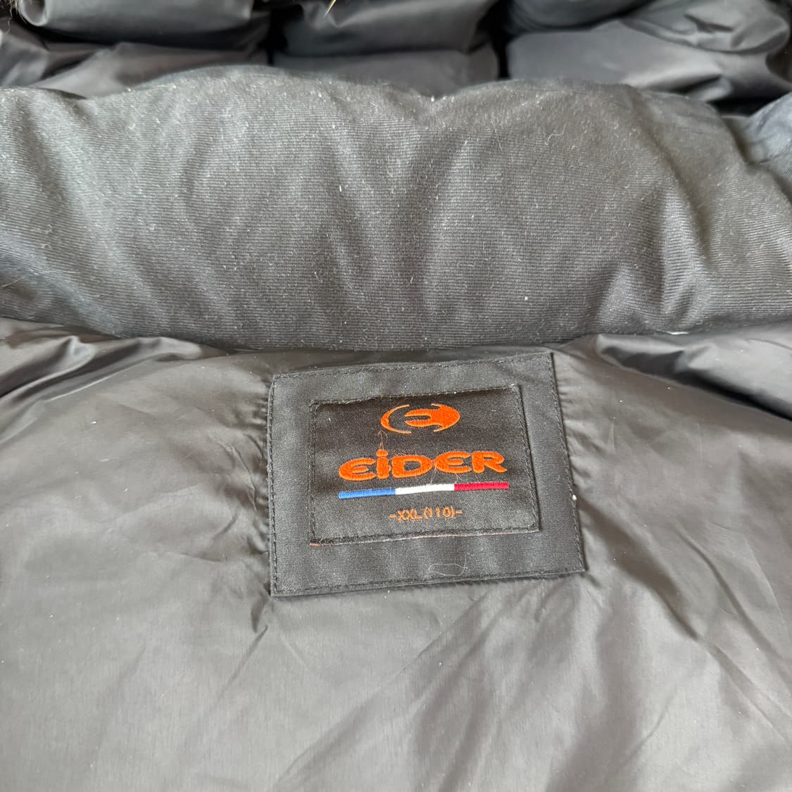 아이더 블랙 700 필파워 덕다운 패딩XXL 상품이미지5