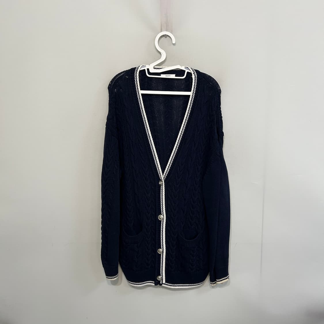 헤지스 2021 여성 가을 가디건 90 상품이미지1