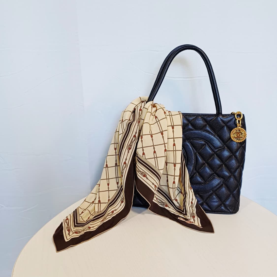 LANCEL 란셀 쁘띠 스카프(64cm) [BF10751-81-05] 상품이미지1