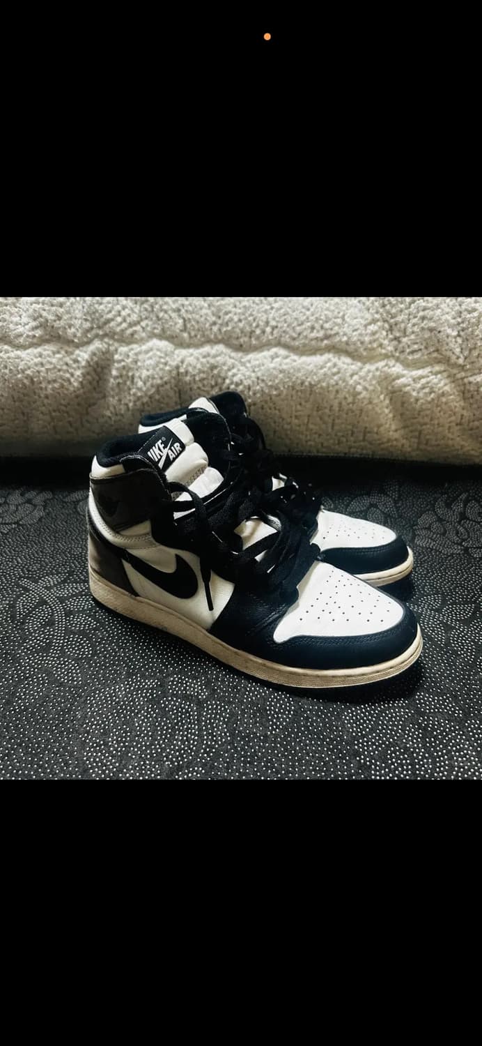 [6.5Y/245] 조던 1 하이 다크모카 (실착 3회미만/상태최상) 상품이미지4