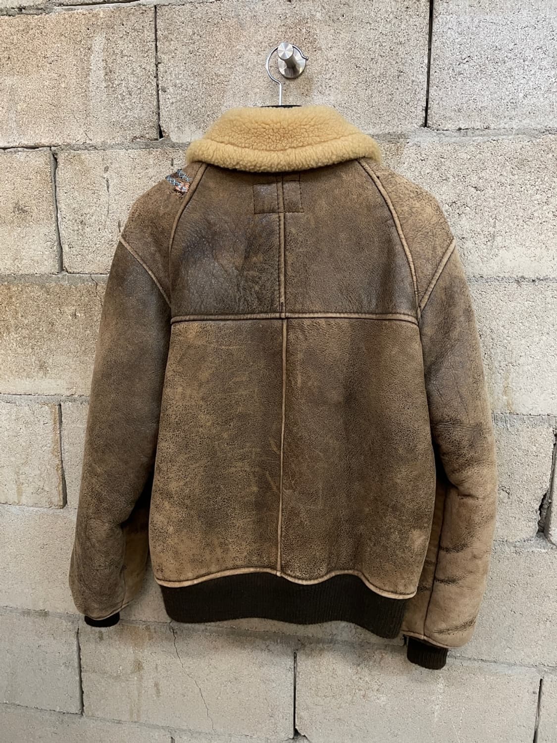 쇼트 B-6 무스탕 자켓 상품이미지8