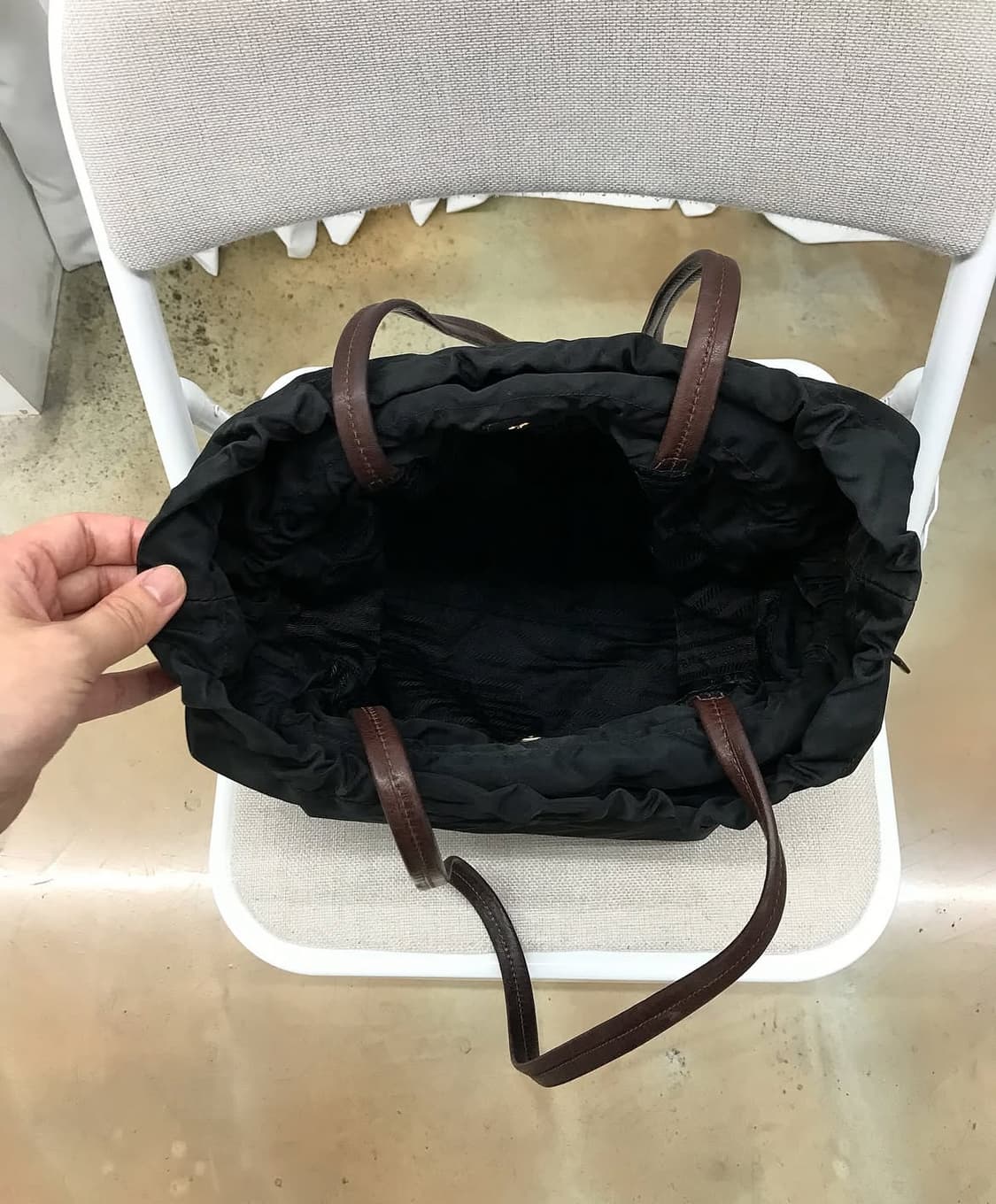 프라다 포코노 복조리 숄더백 가방 상품이미지5