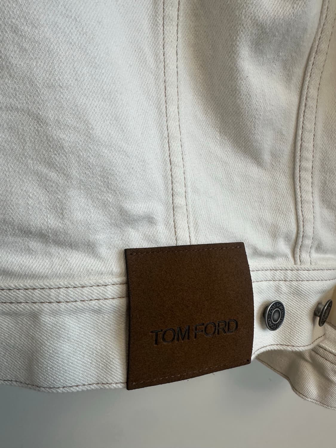 Tomford 톰포드 화이트 데님 자켓 상품이미지8
