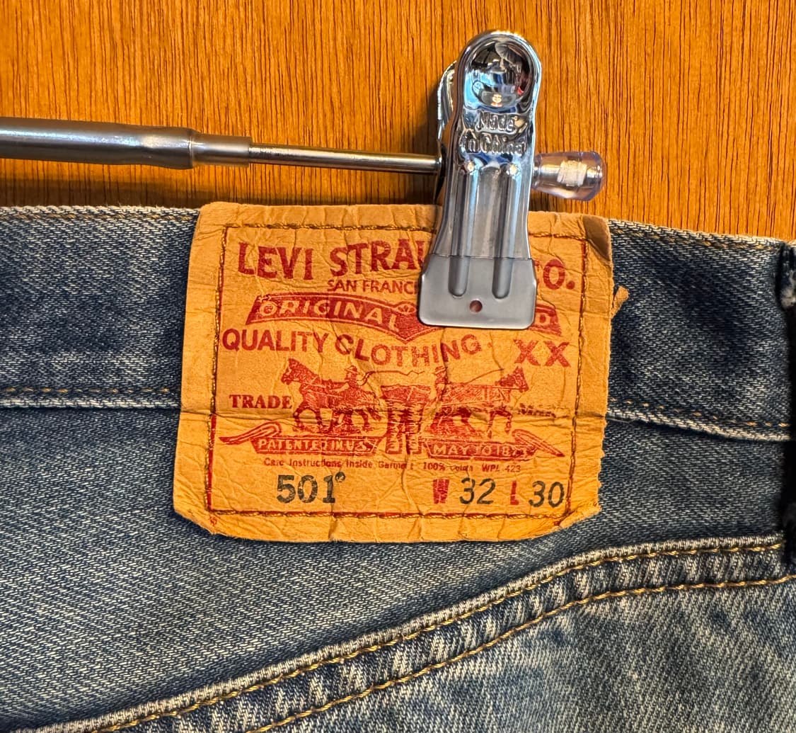 빈티지 리바이스 501 "32" (412) 상품이미지3