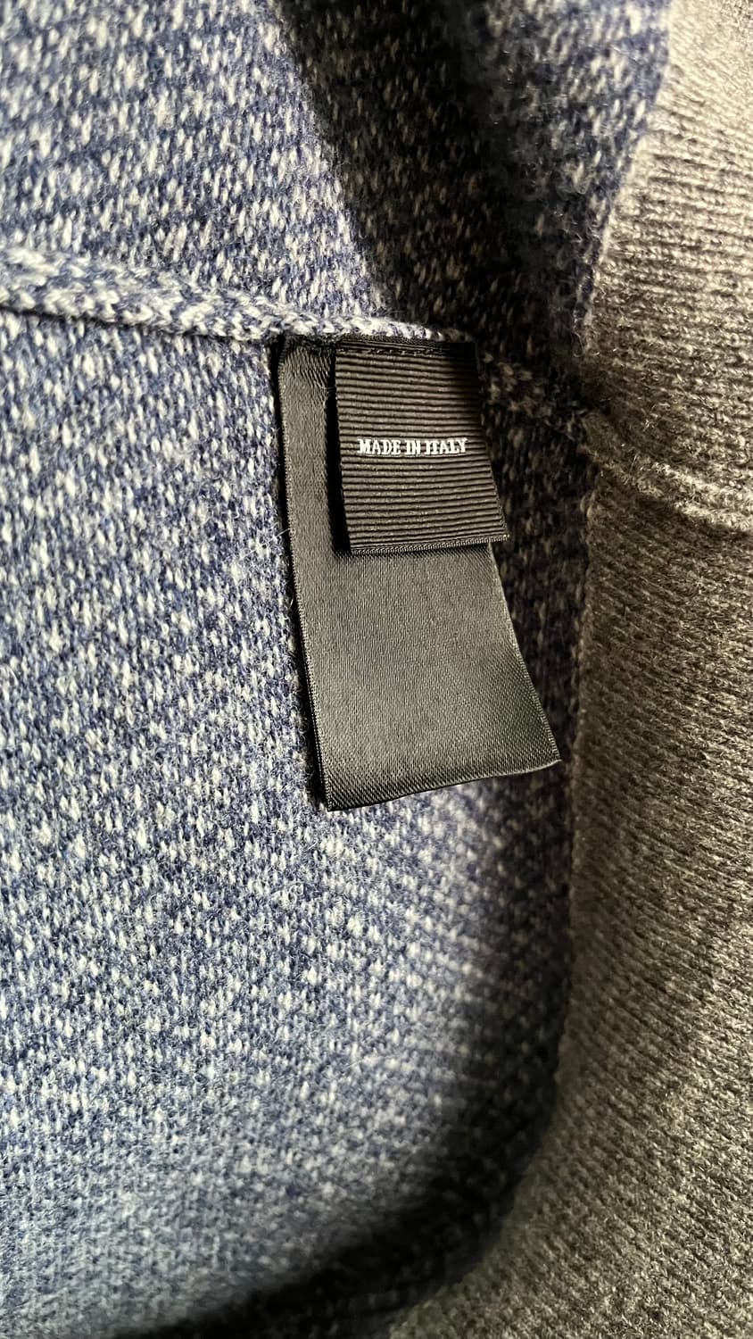 에르메네질도 제냐 캐시미어 니트 집업 상품이미지5