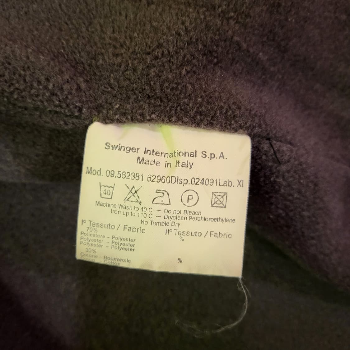 FENDI JEANS 후디 롱자켓 (XL) 상품이미지9