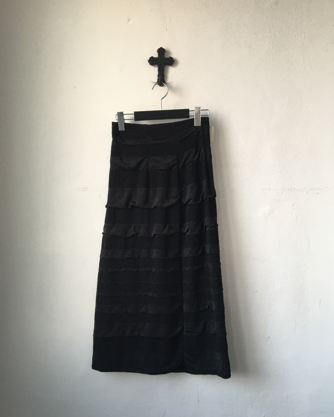 Layer point long skirt 상품이미지1