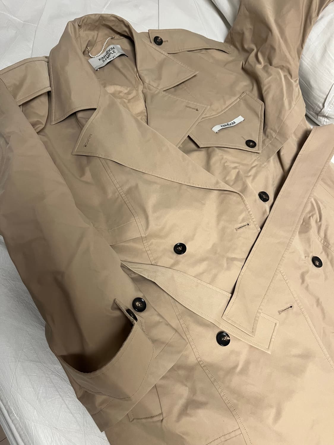 김해김 샘플 트렌치 상품이미지3