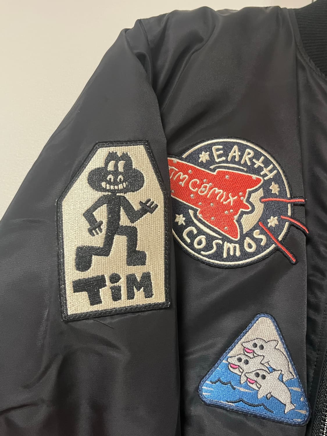 팀코믹스 패치 MA-1 투웨이 자켓 항공점퍼 상품이미지2