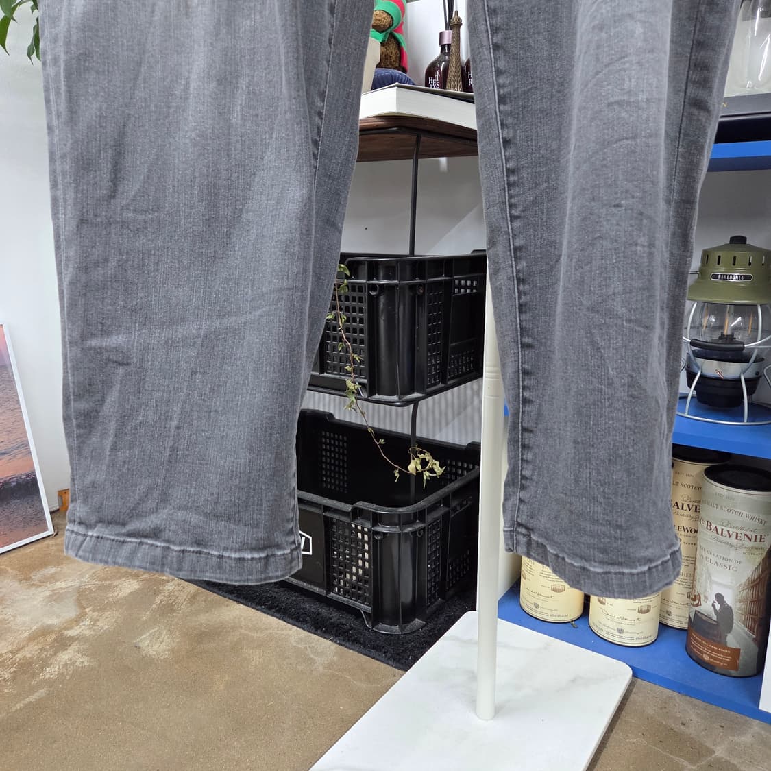 비이커 원턱 데님팬츠 004 상품이미지2