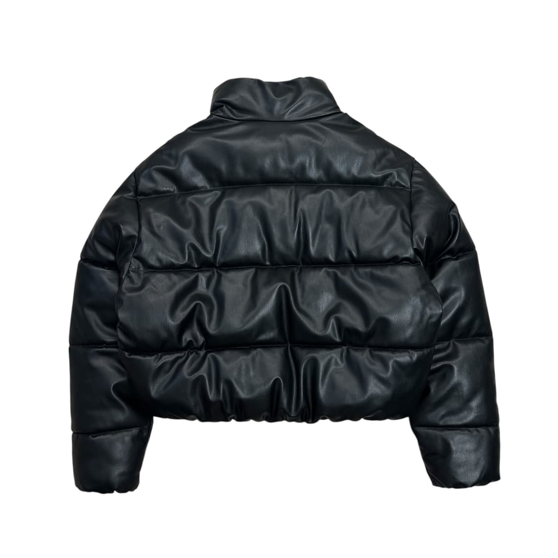 [L] 자라 페이크 레더 숏패딩 상품이미지2