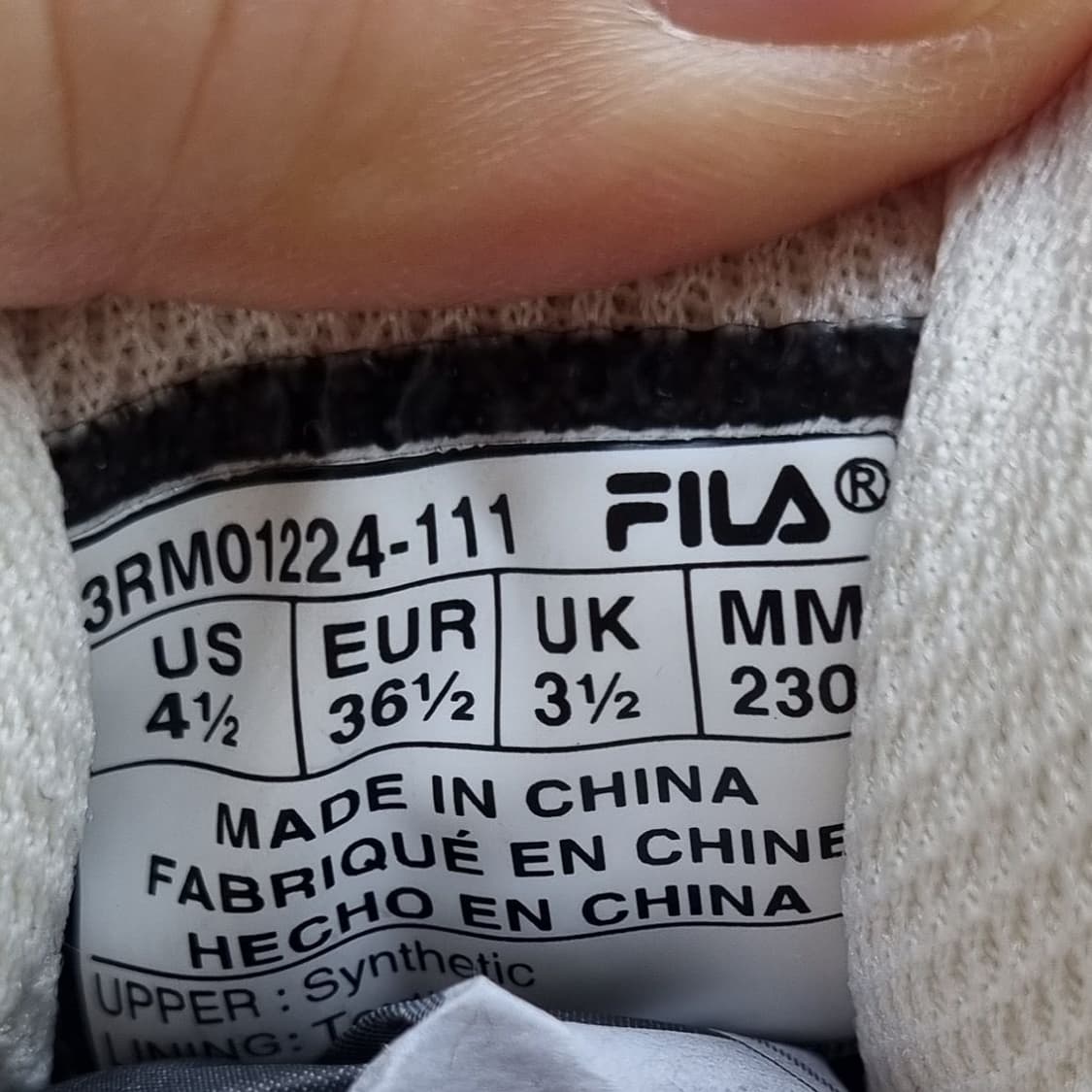 휠라 레이트레이서 아동운동화230. 상품이미지6