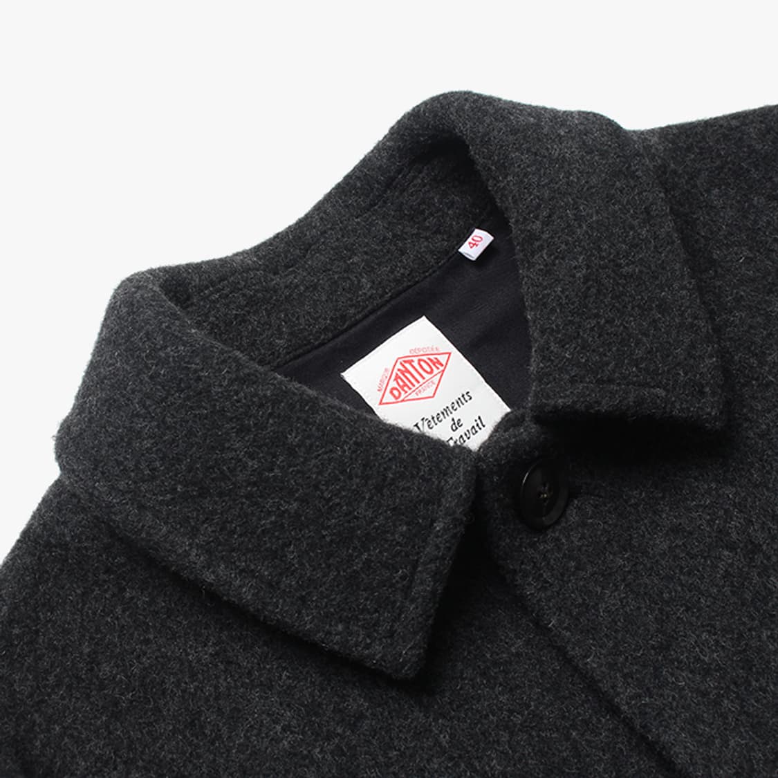  DANTON "Grey Wool Coat" 상품이미지5
