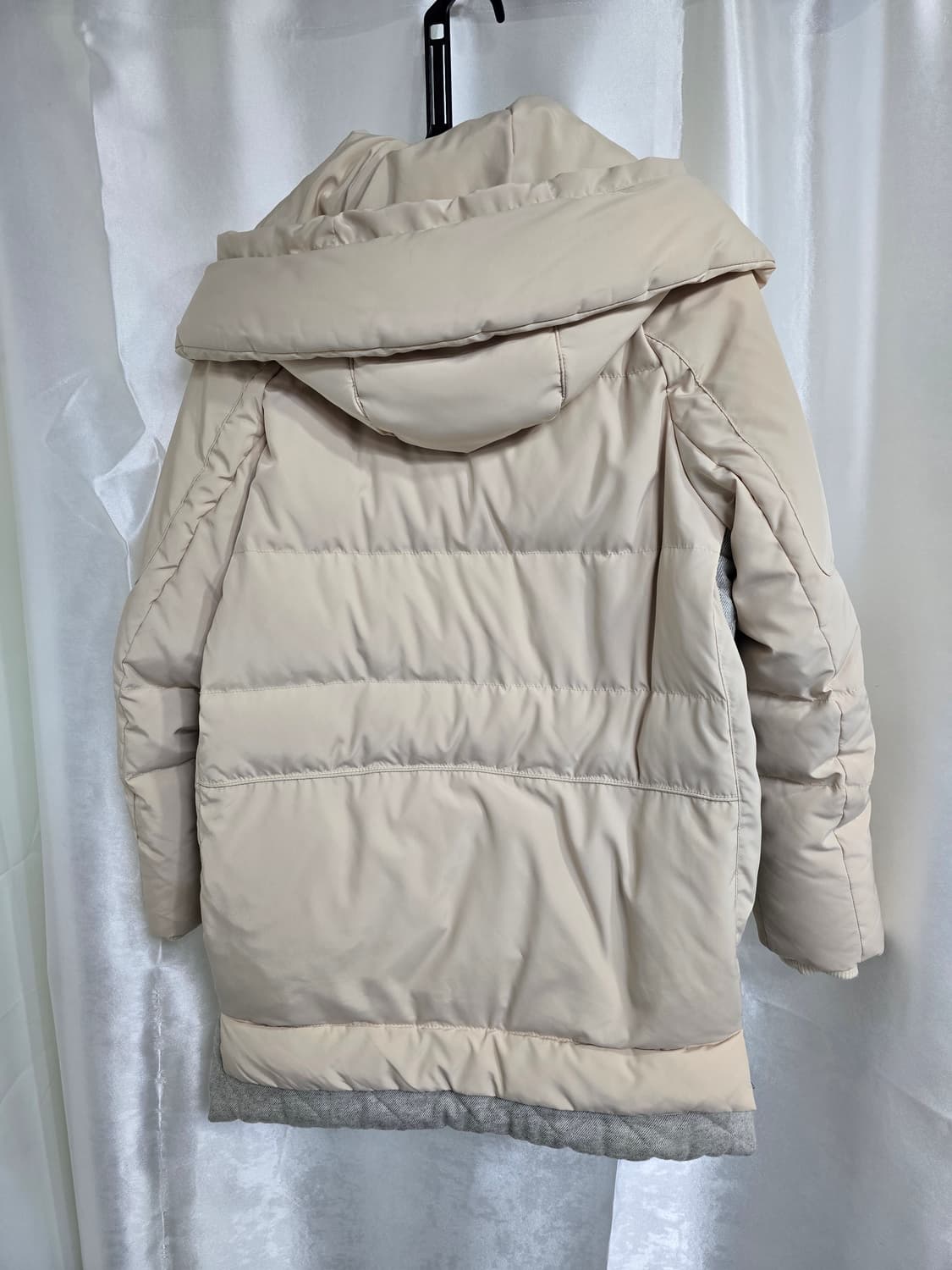 플라스틱아일랜드 아이보리 패딩 점퍼 (1602) 상품이미지2