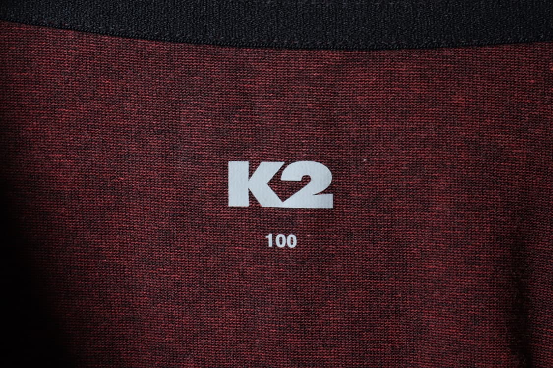 (L-XL) K2 케이투 반팔 티셔츠 빅로고 버건디 올드스쿨-H31175 상품이미지7