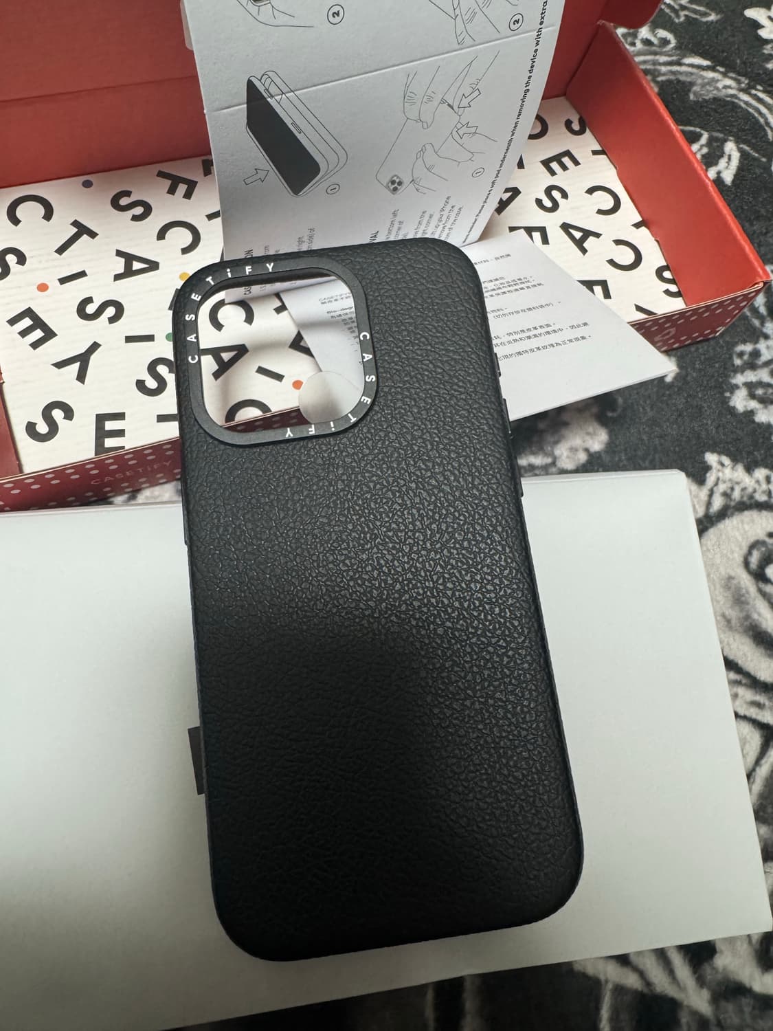 케이스티파이 비건 가죽 케이스 15프로  상품이미지1