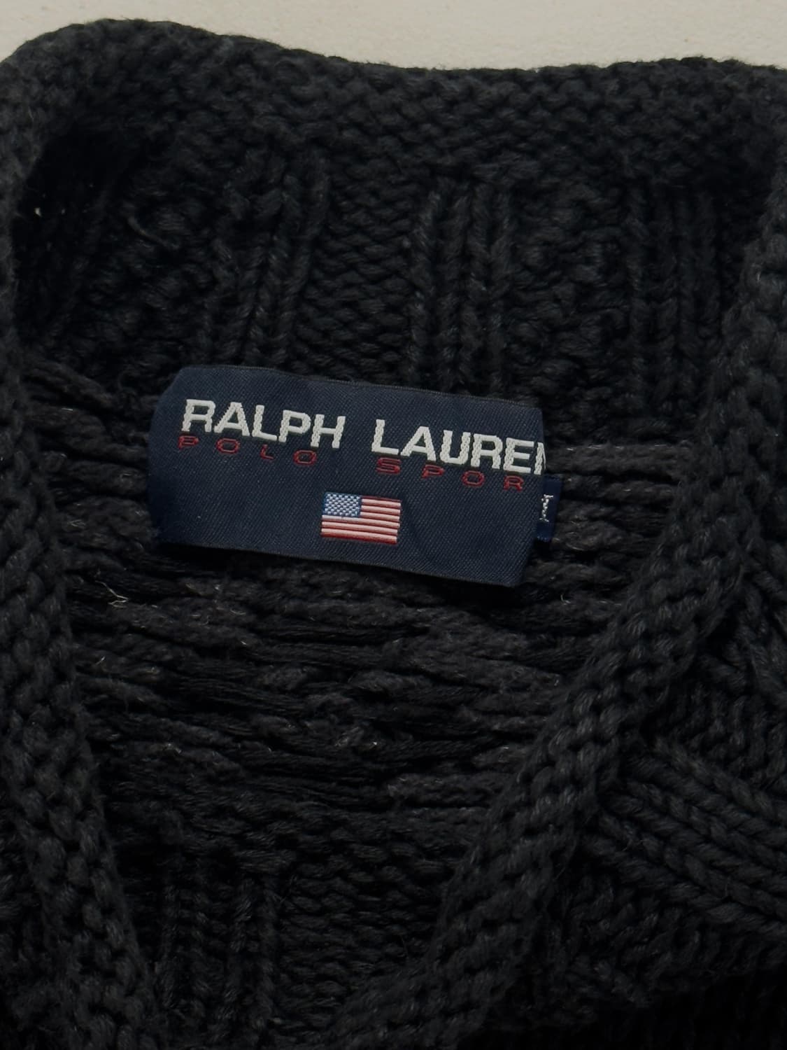 90년대 폴로 스포츠 성조기 스웨터 상품이미지6