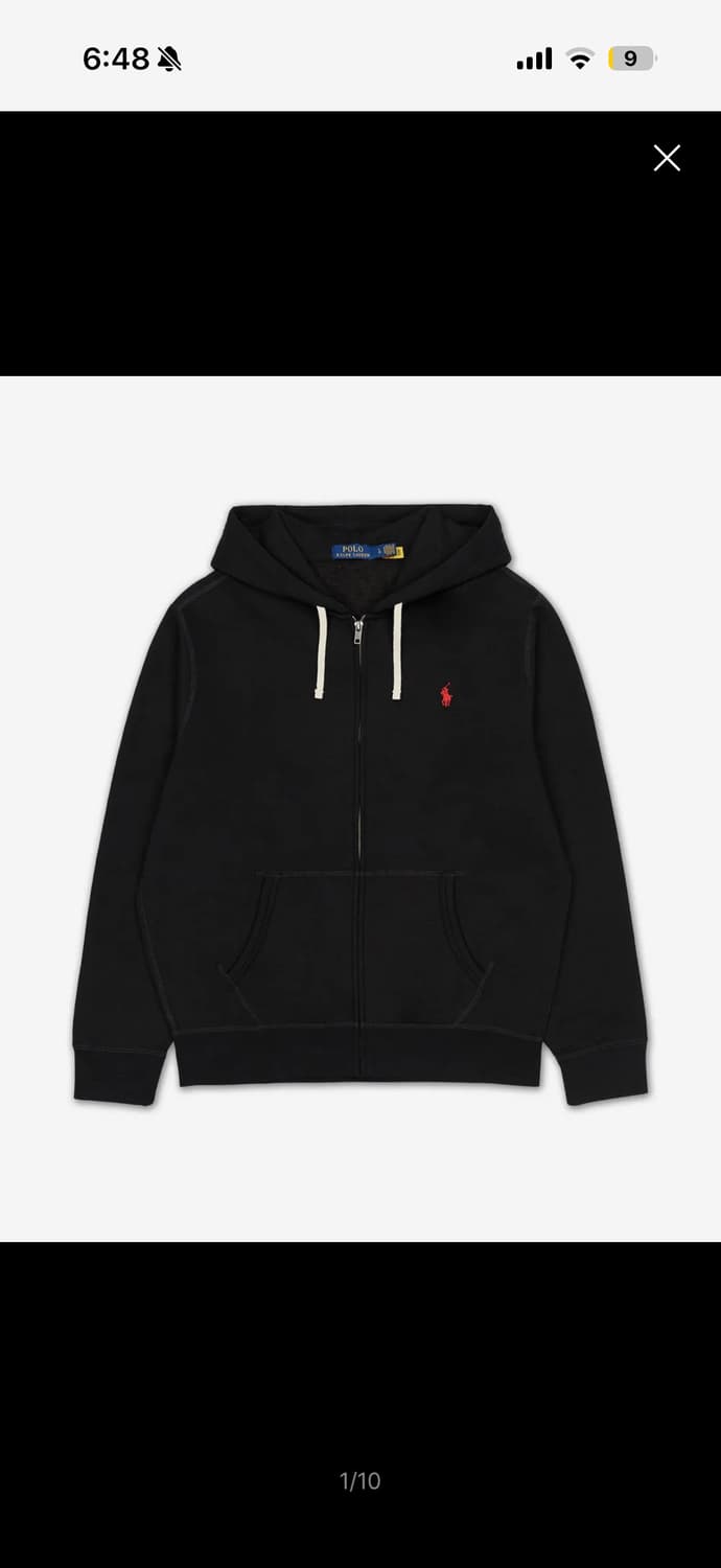 폴로 후드집업 정품 상품이미지1