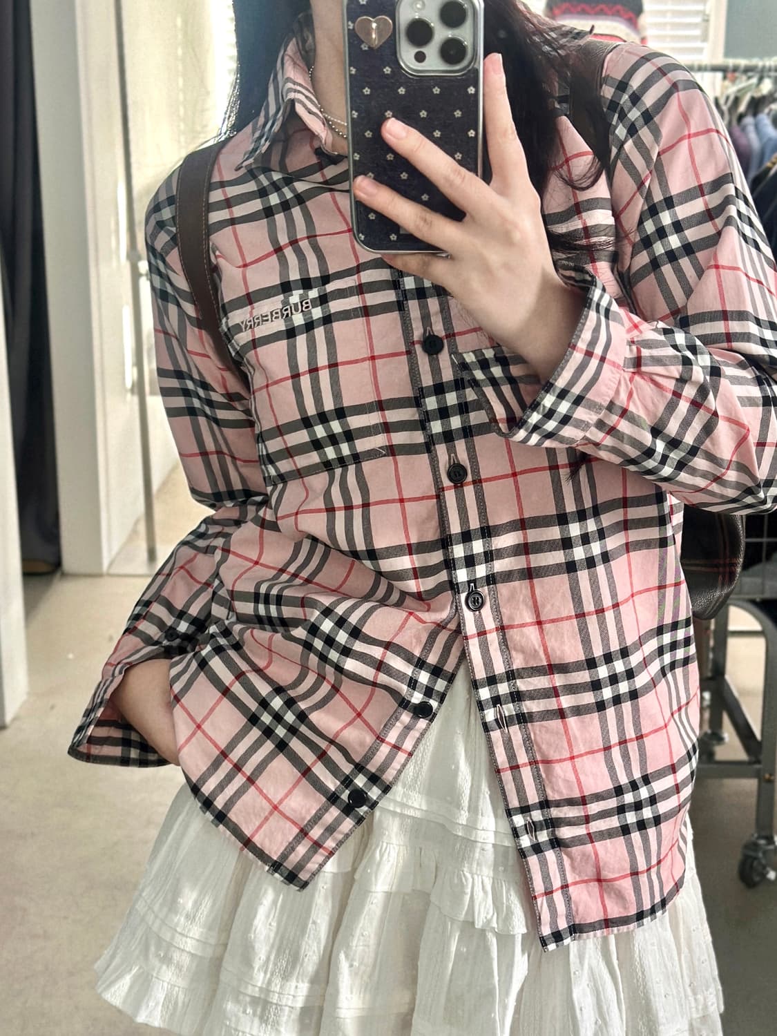 버버리 22FW 이바나 빈티지 체크 셔츠 상품이미지10