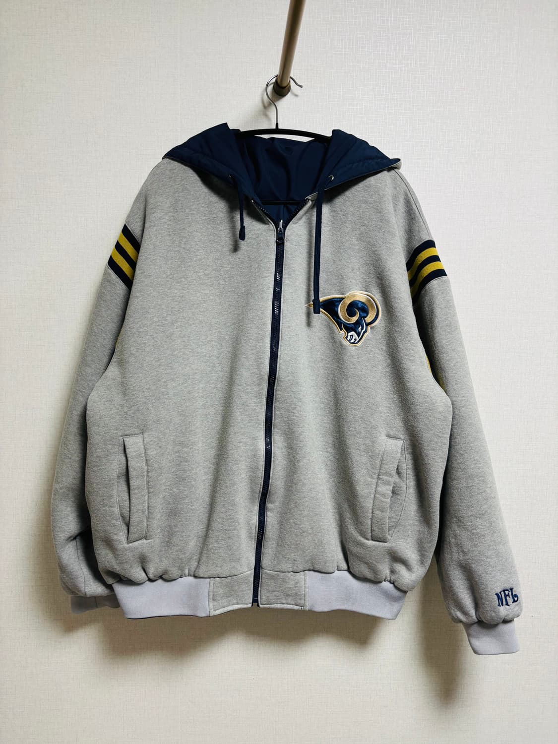 NFL St. Louis Rams 세인트 루이스 리버시블 자켓 상품이미지3