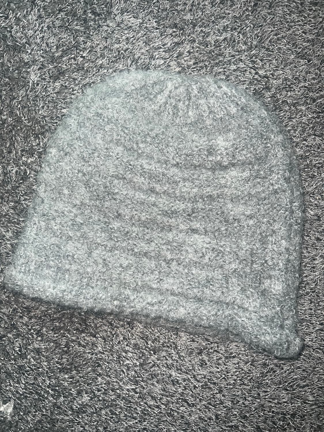 open yy 오픈와이와이 부클 롤드 비니 boucle rolled 상품이미지1