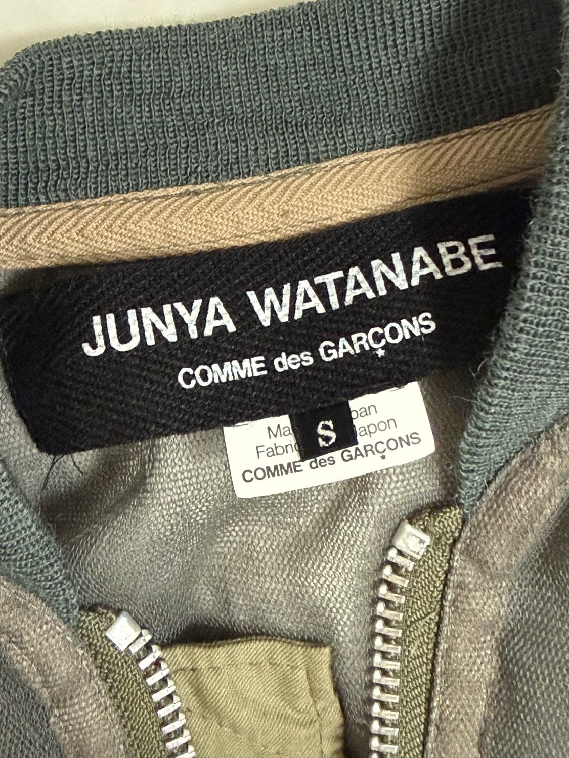 Junya Watanabe MA-1 Mesh Bomber Jacket 상품이미지5