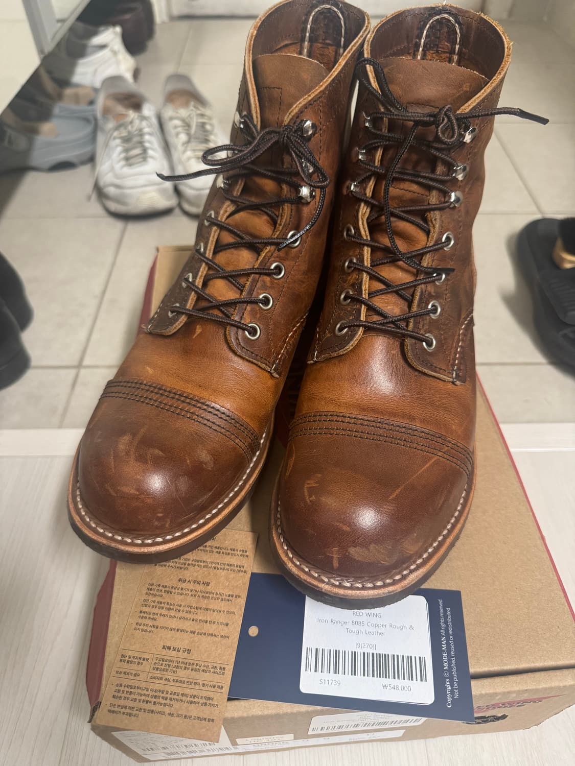 레드윙 아이언레인지 8085, 9d (270cm) 상품이미지1