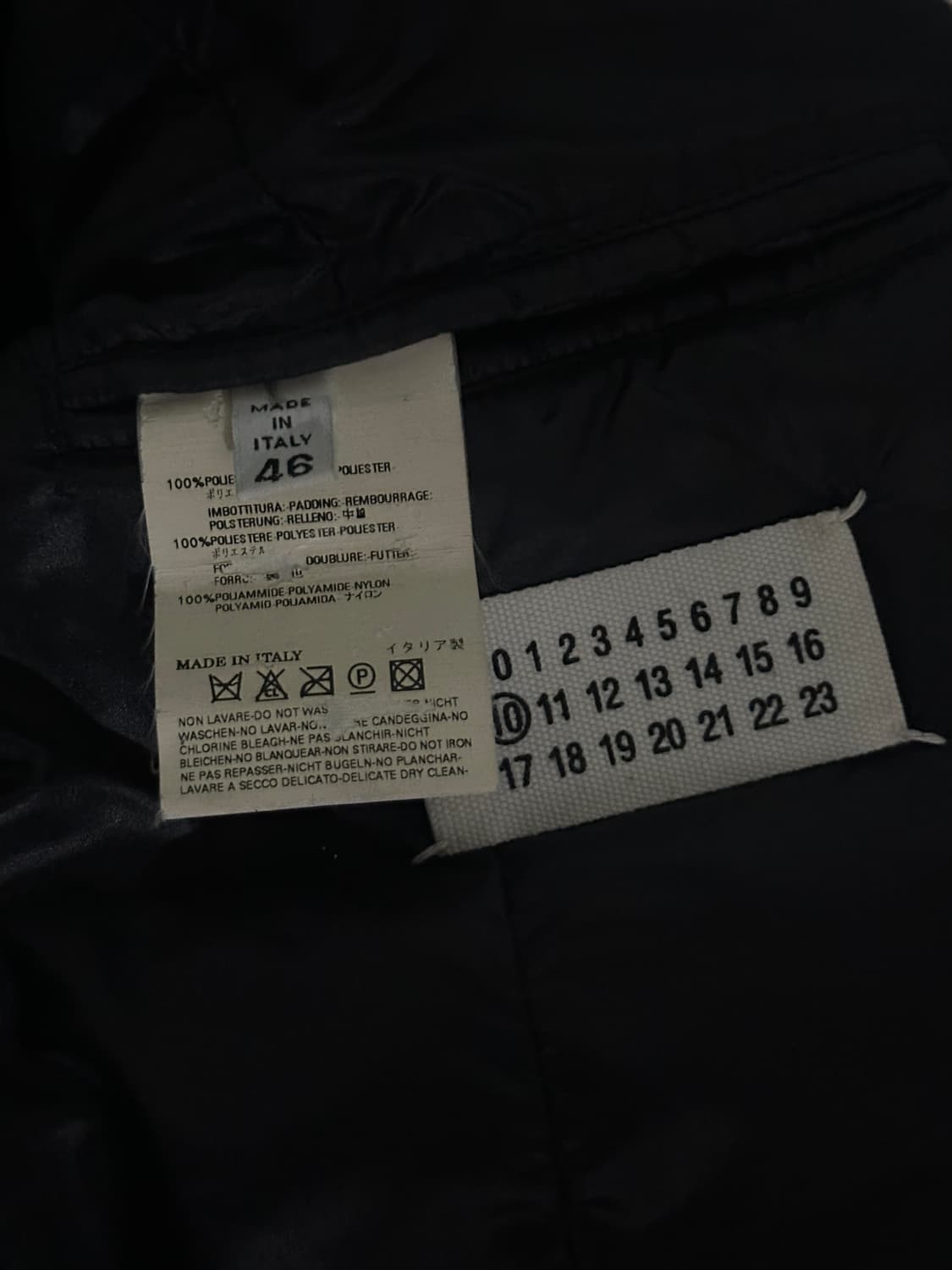 마틴 마르지엘라 08aw 스릴러 퀼트 자켓 상품이미지3