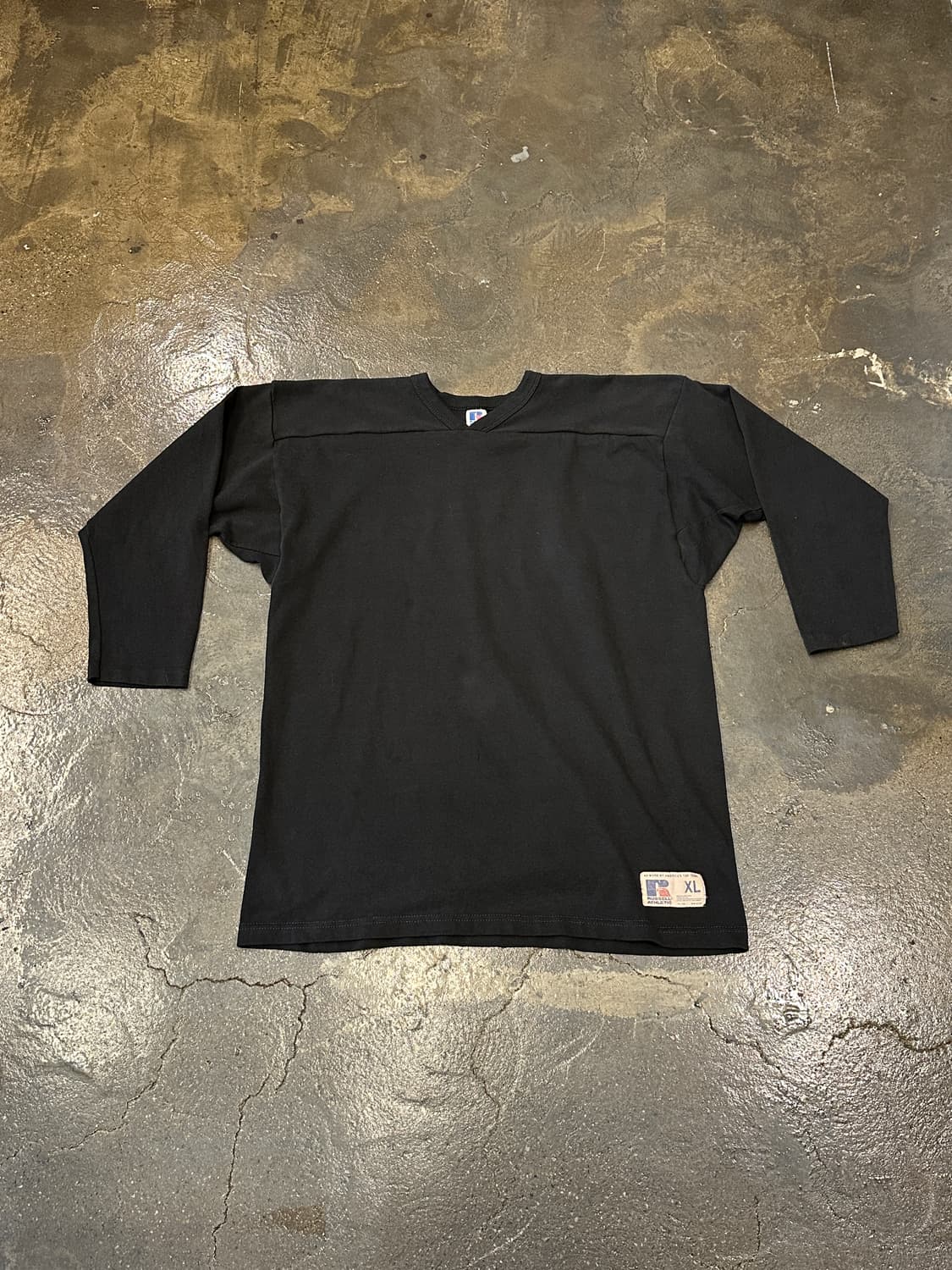 90s Russell USA 러셀 블랭크 풋볼 롱슬리브 XL 상품이미지1