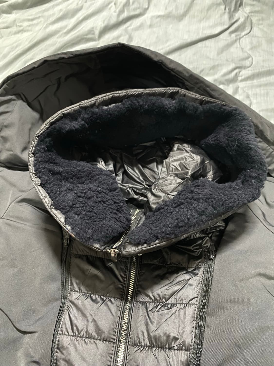 마시모두띠 여성 후드 패딩 점퍼 자켓 55-66 상품이미지4