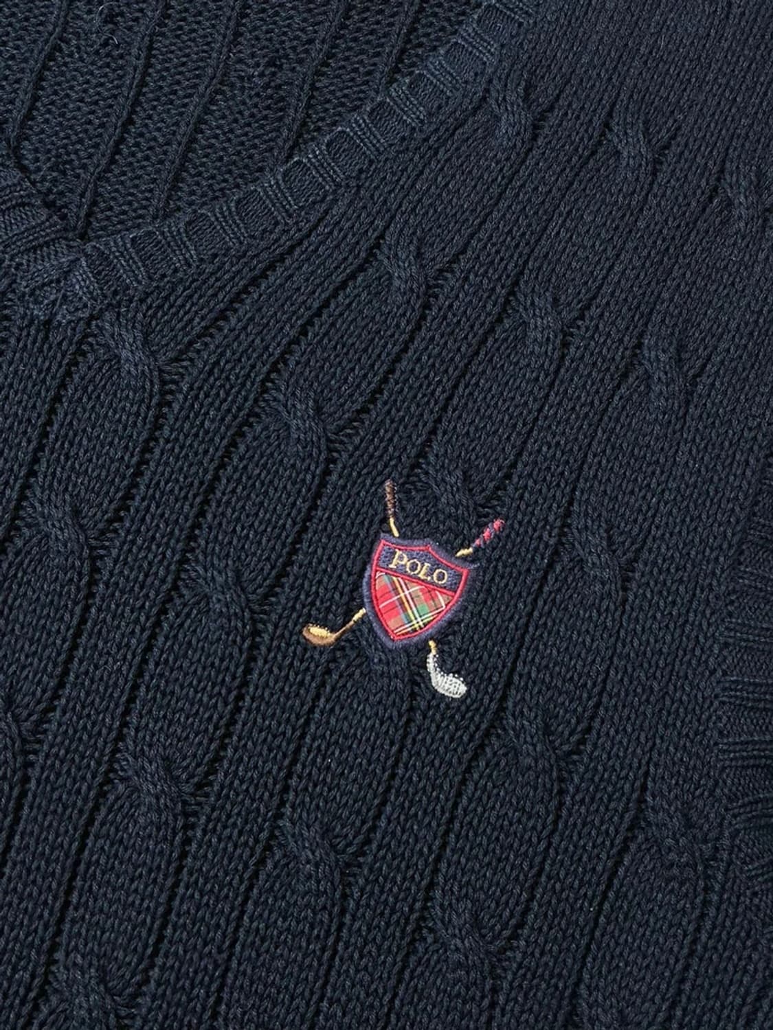 폴로 랄프로렌 90's 골프 방패 니트 베스트 PN5937 상품이미지4