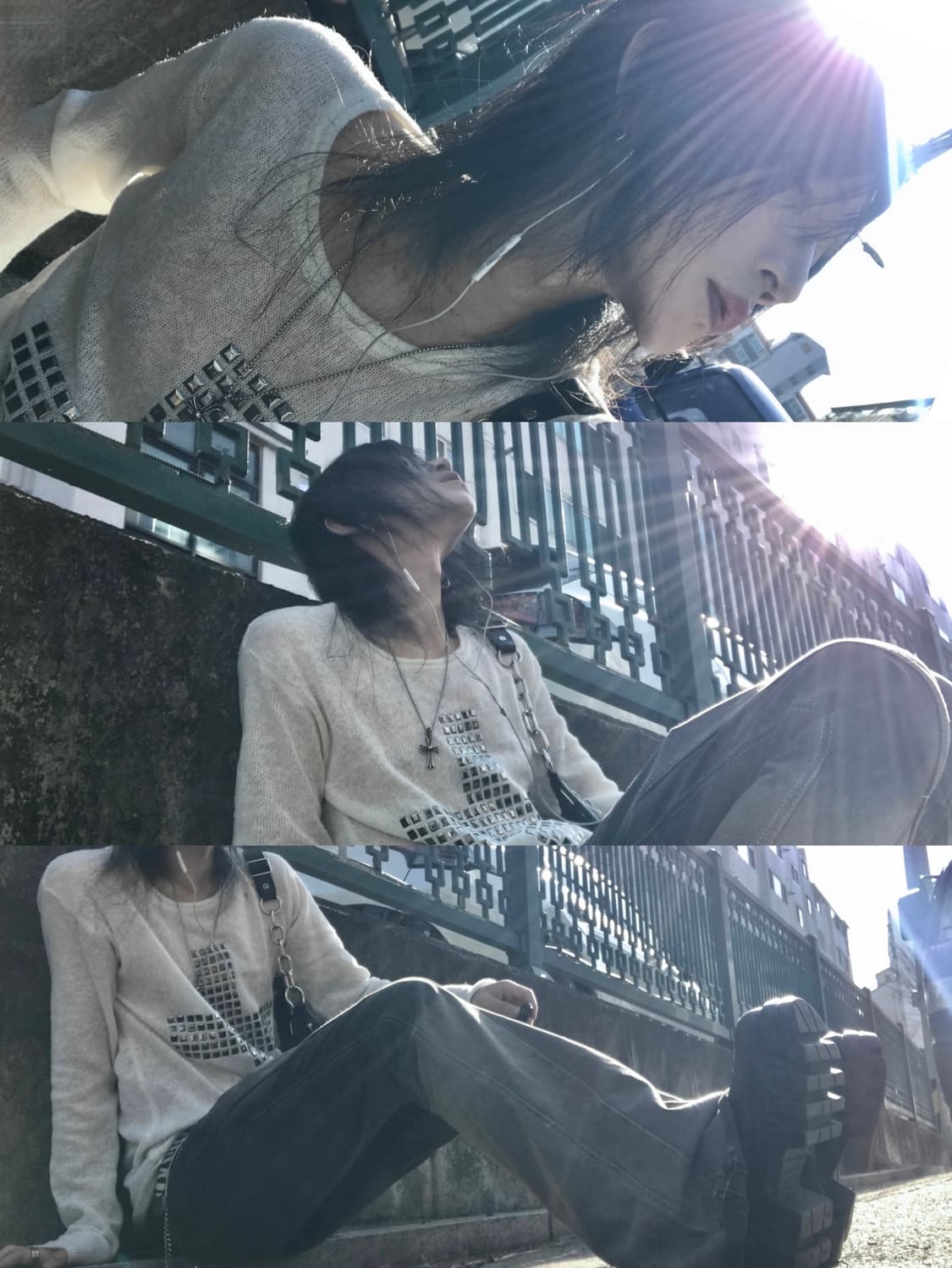 (2002)cross stud knit 상품이미지6
