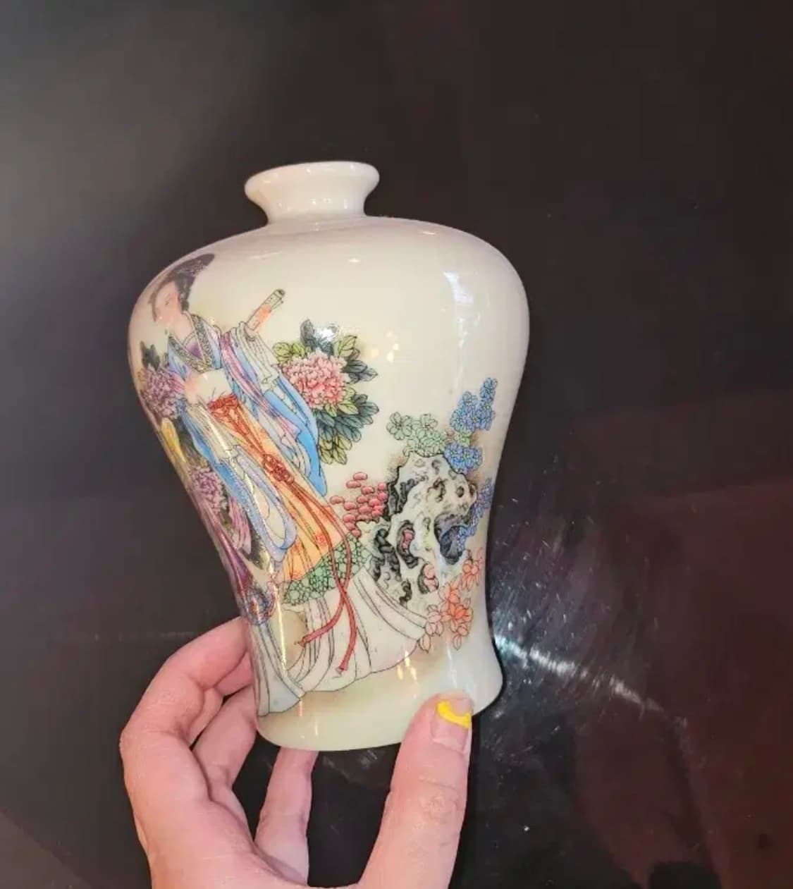 인물화 골동품 도자기 빈티지 엔틱 오브제 화병 상품이미지2