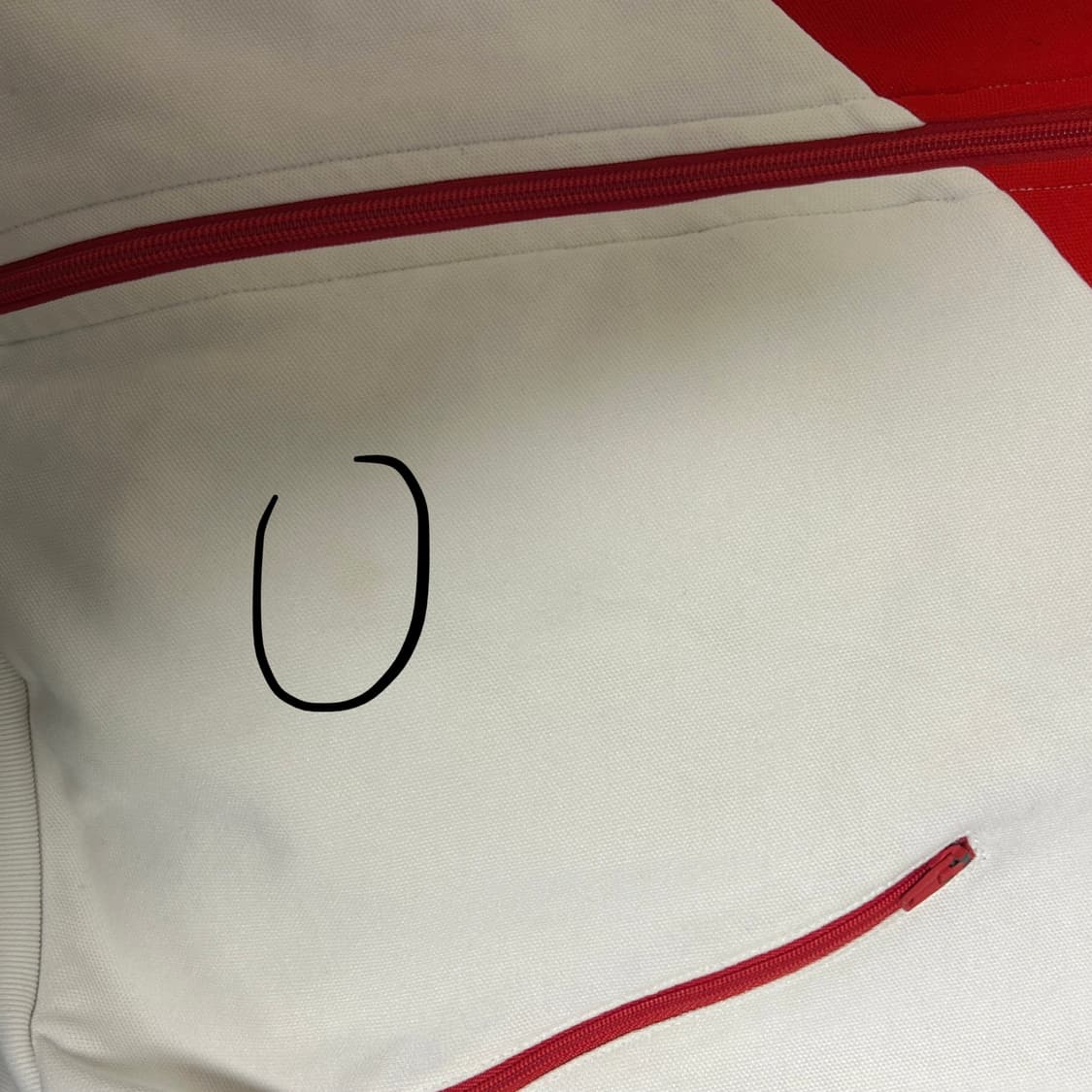 아디다스 리버플레이트 트랙탑 화이트/레드 져지 상품이미지2