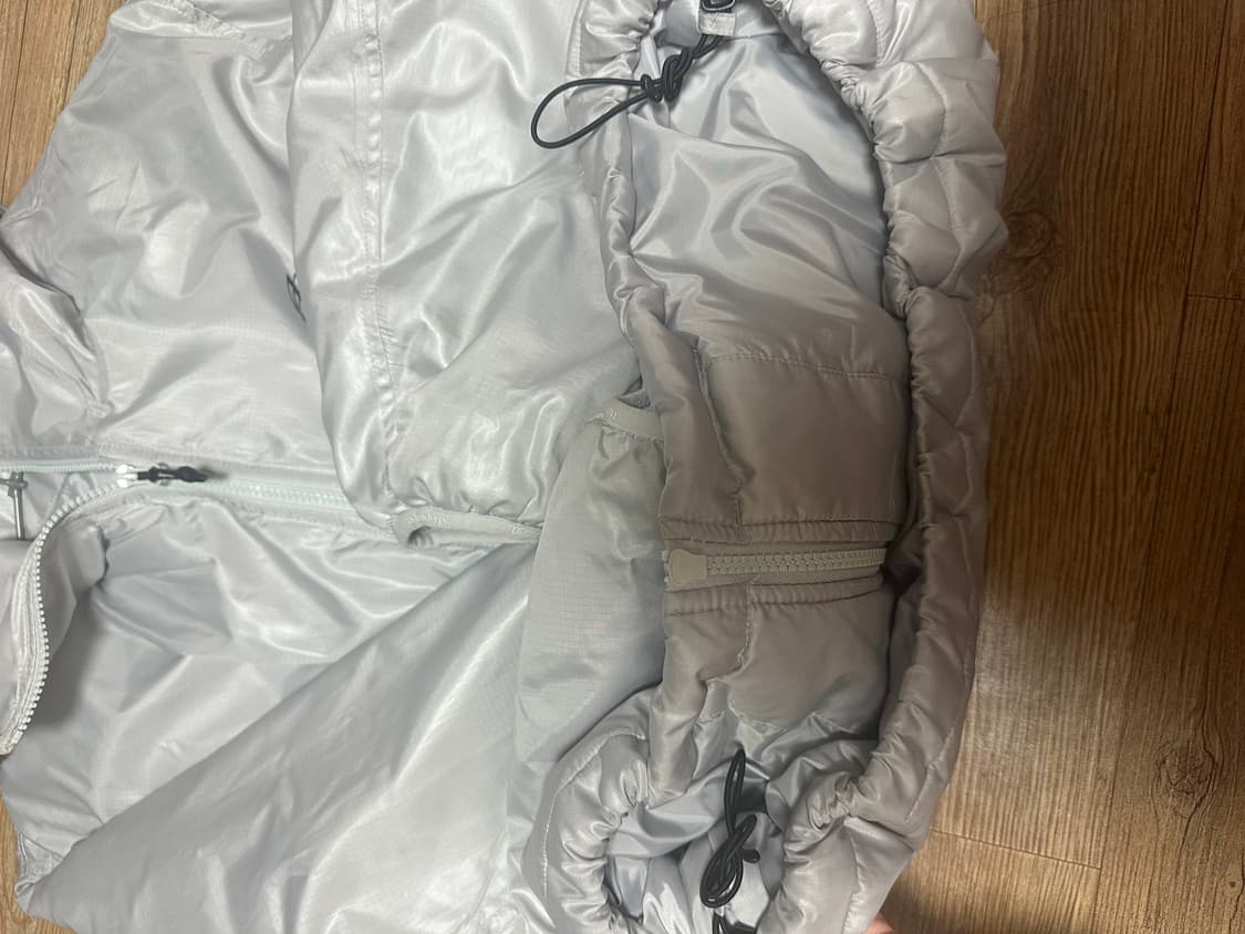 어반디타입 패딩 연그레이 라지 상품이미지2