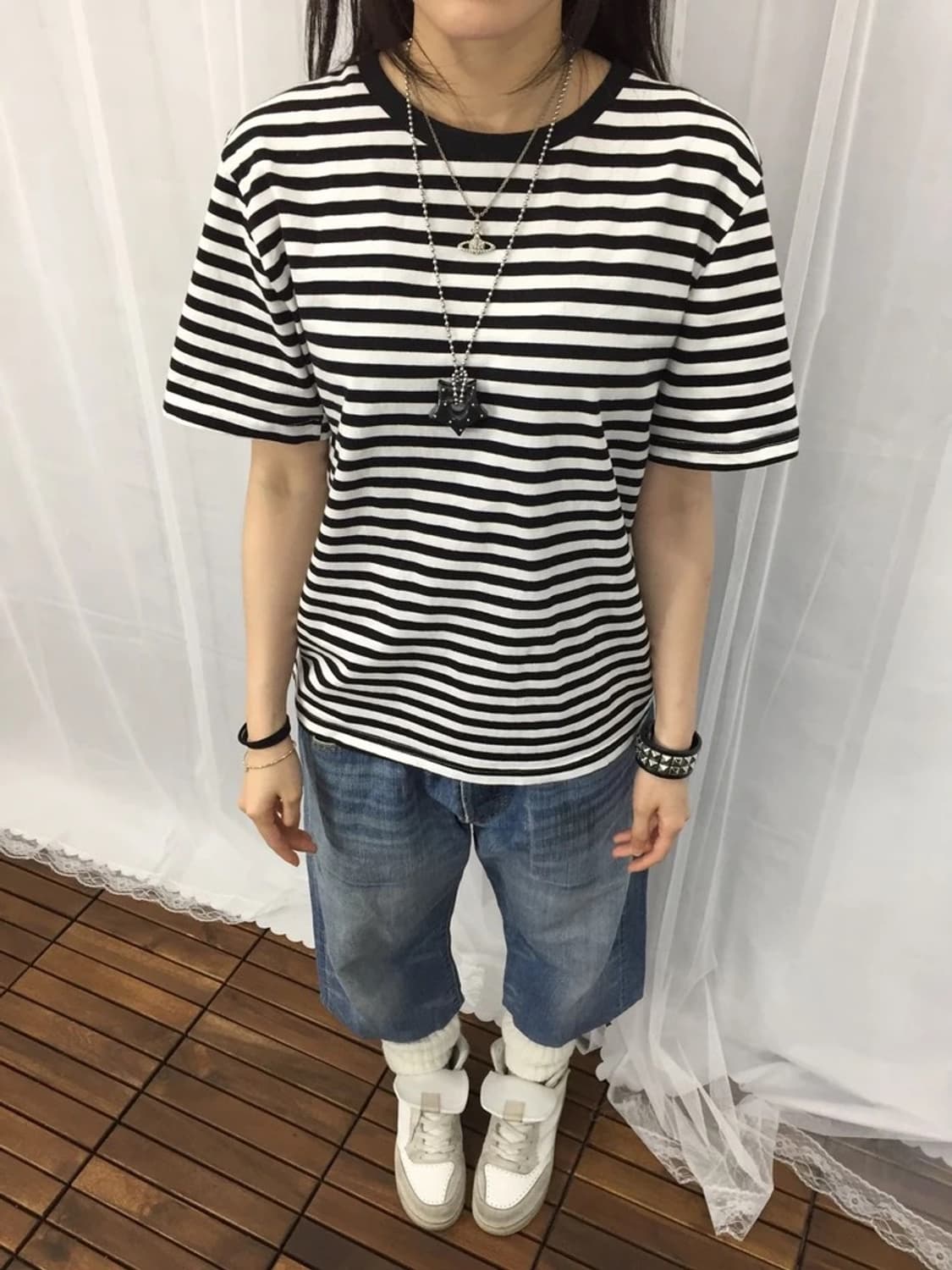 Jpn Doula Doula Black Stripe Tee 상품이미지2