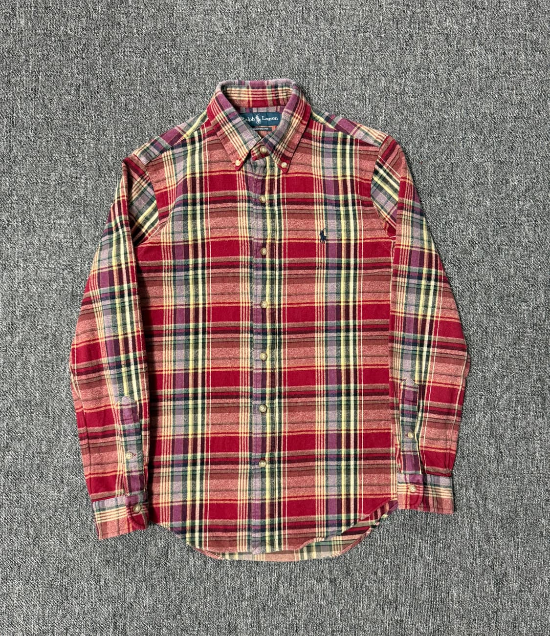 Polo ralph lauren cotton check shirt   상품이미지1