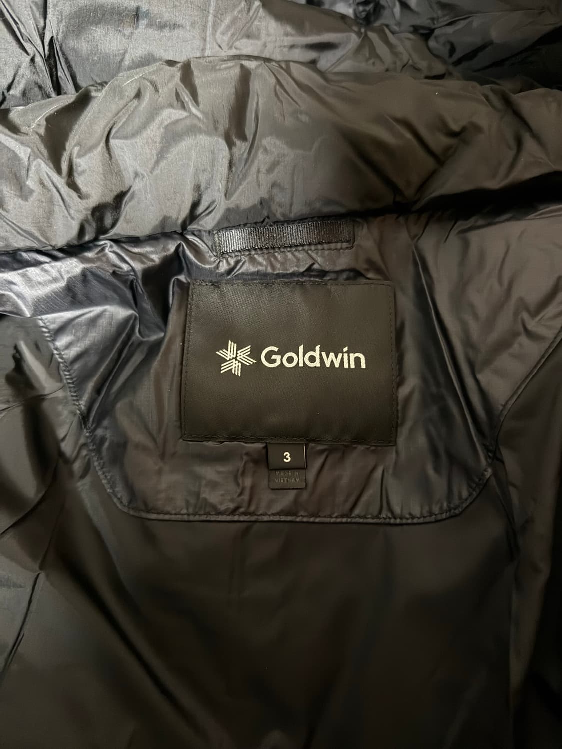 골드윈 퍼텍스 퀀텀 다운 블랙 3사이즈 상품이미지2