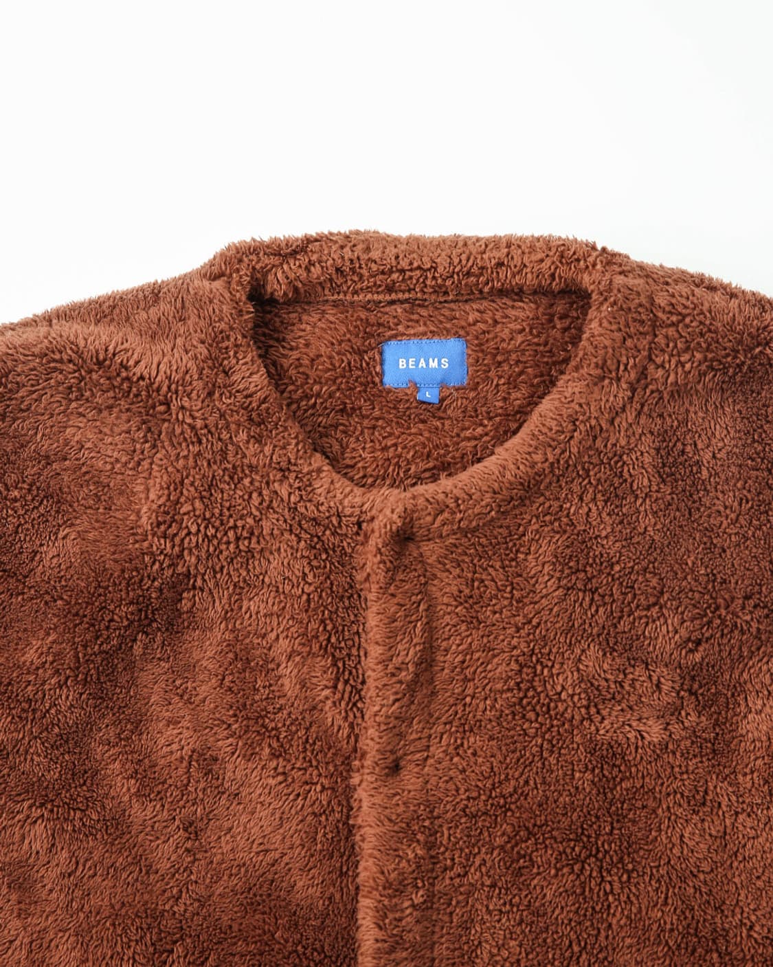 BEAMS Fleece Snap Cardigan 상품이미지3