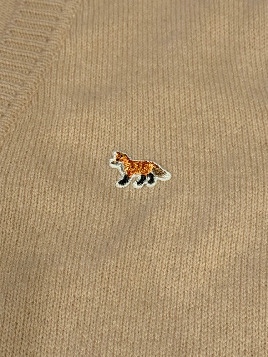 메종키츠네 램스울 가디건 상품이미지2